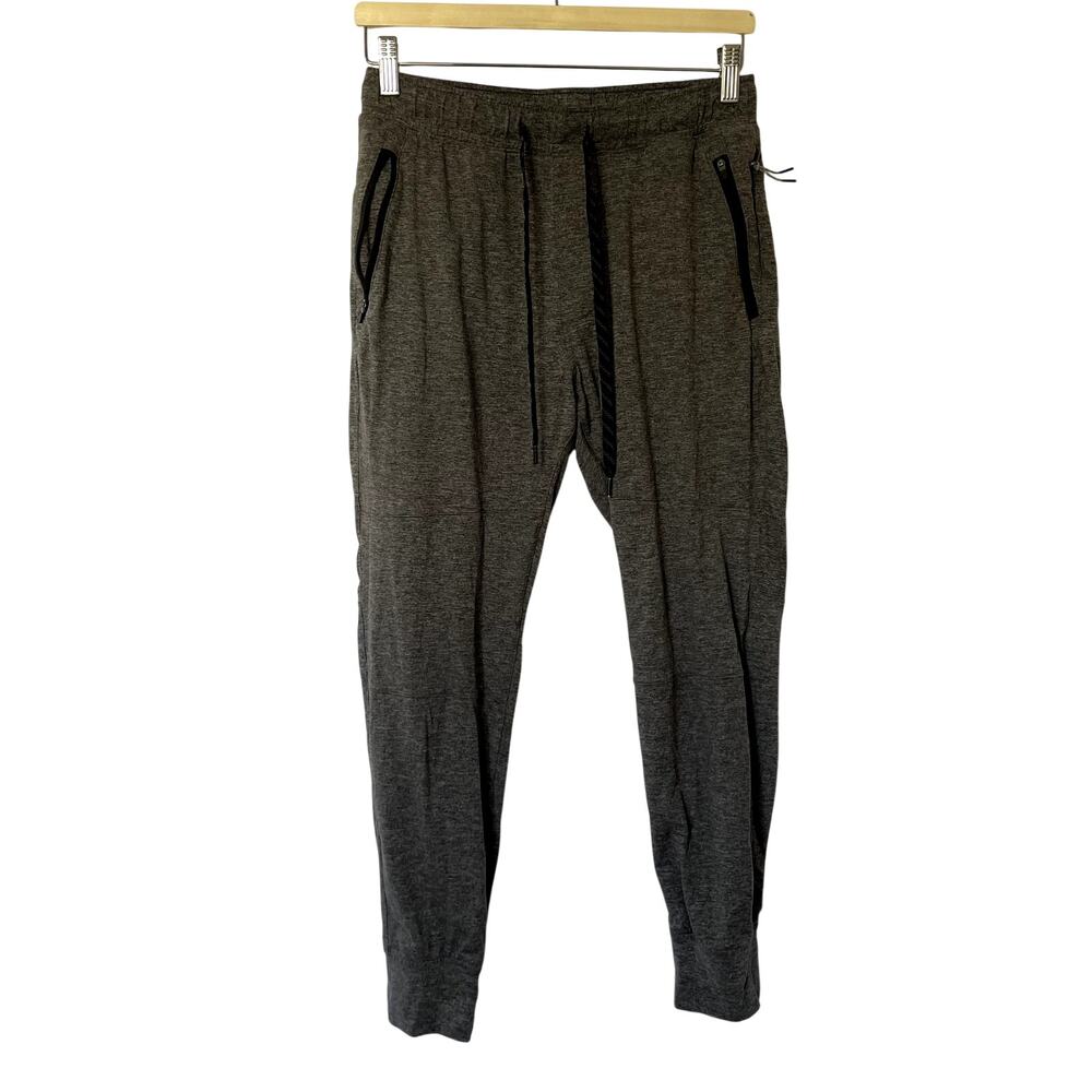 American Eagle NY USA 77 gray jogger sweatpants elastic waist women's size S